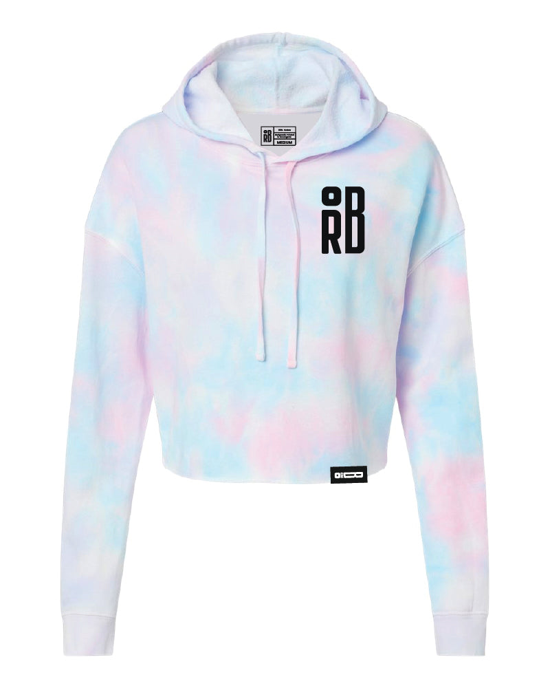 Orb classic cropped hoodie