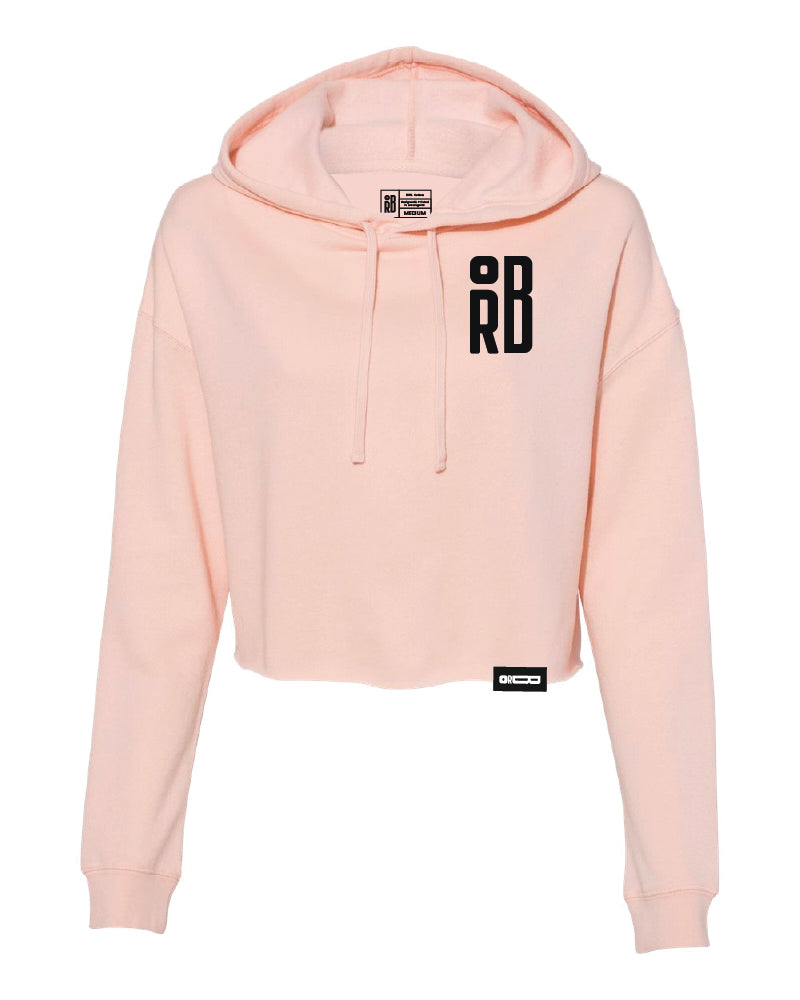 Orb classic cropped hoodie